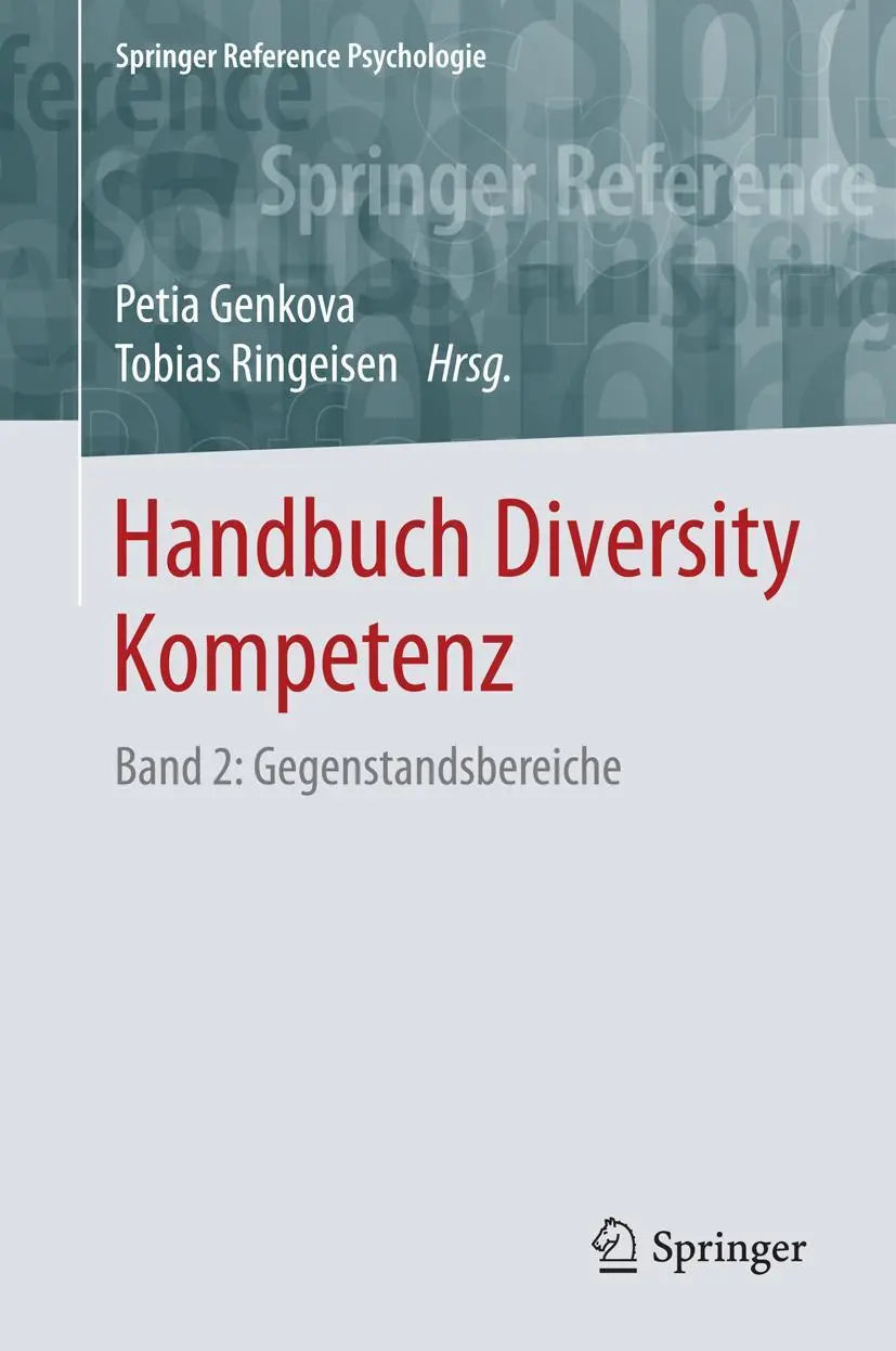 Cover: 9783658088521 | Handbuch Diversity Kompetenz | Band 2: Gegenstandsbereiche | Buch | xv