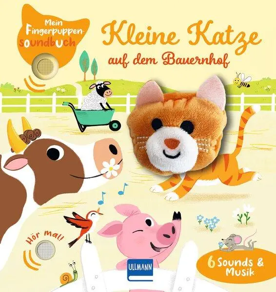 Cover: 9783741528521 | Mein Fingerpuppen-Soundbuch - Kleine Katze auf dem Bauernhof | Collet