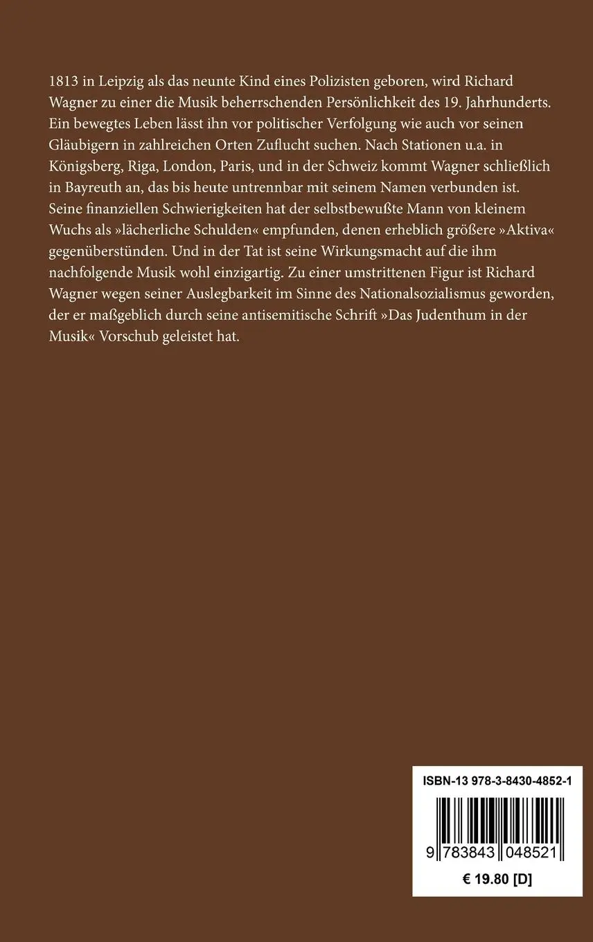Rückseite: 9783843048521 | Über Staat und Religion / Religion und Kunst | Richard Wagner | Buch