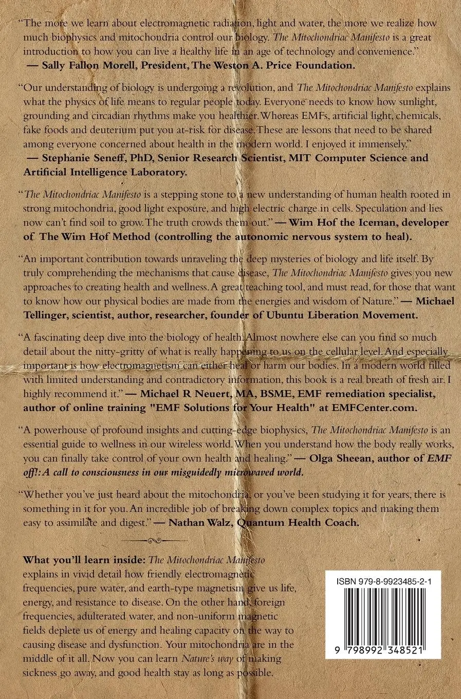 Rückseite: 9798992348521 | The Mitochondriac Manifesto 2 | R. D. Lee | Buch | Englisch | 2025