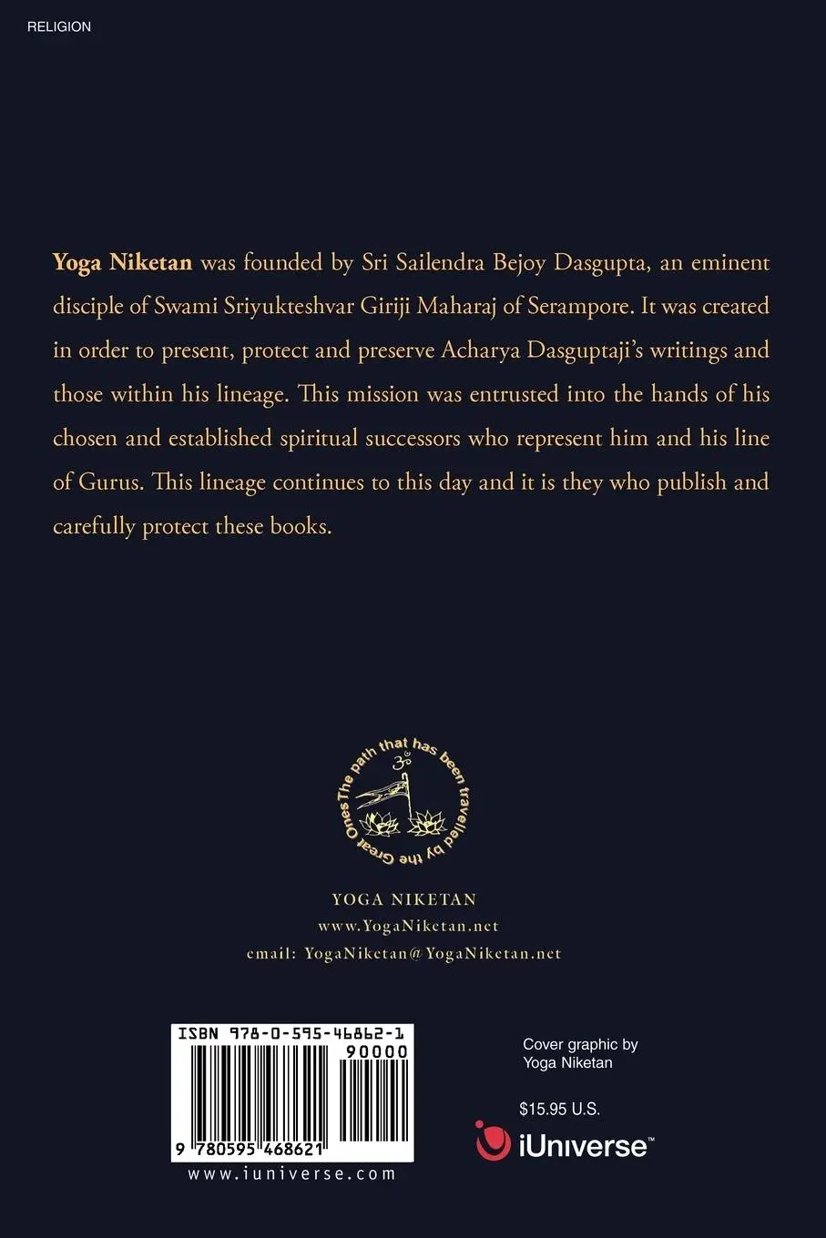 Rückseite: 9780595468621 | The Scriptural Commentaries of Yogiraj Sri Sri Shyama Charan Lahiri...