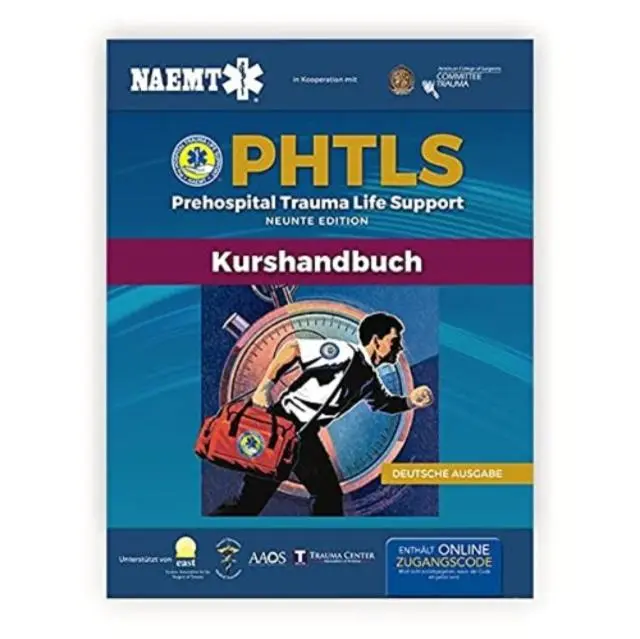 Cover: 9781284198621 | German PHTLS &amp; Course Manual: PHTLS: Prehospital Trauma Life...