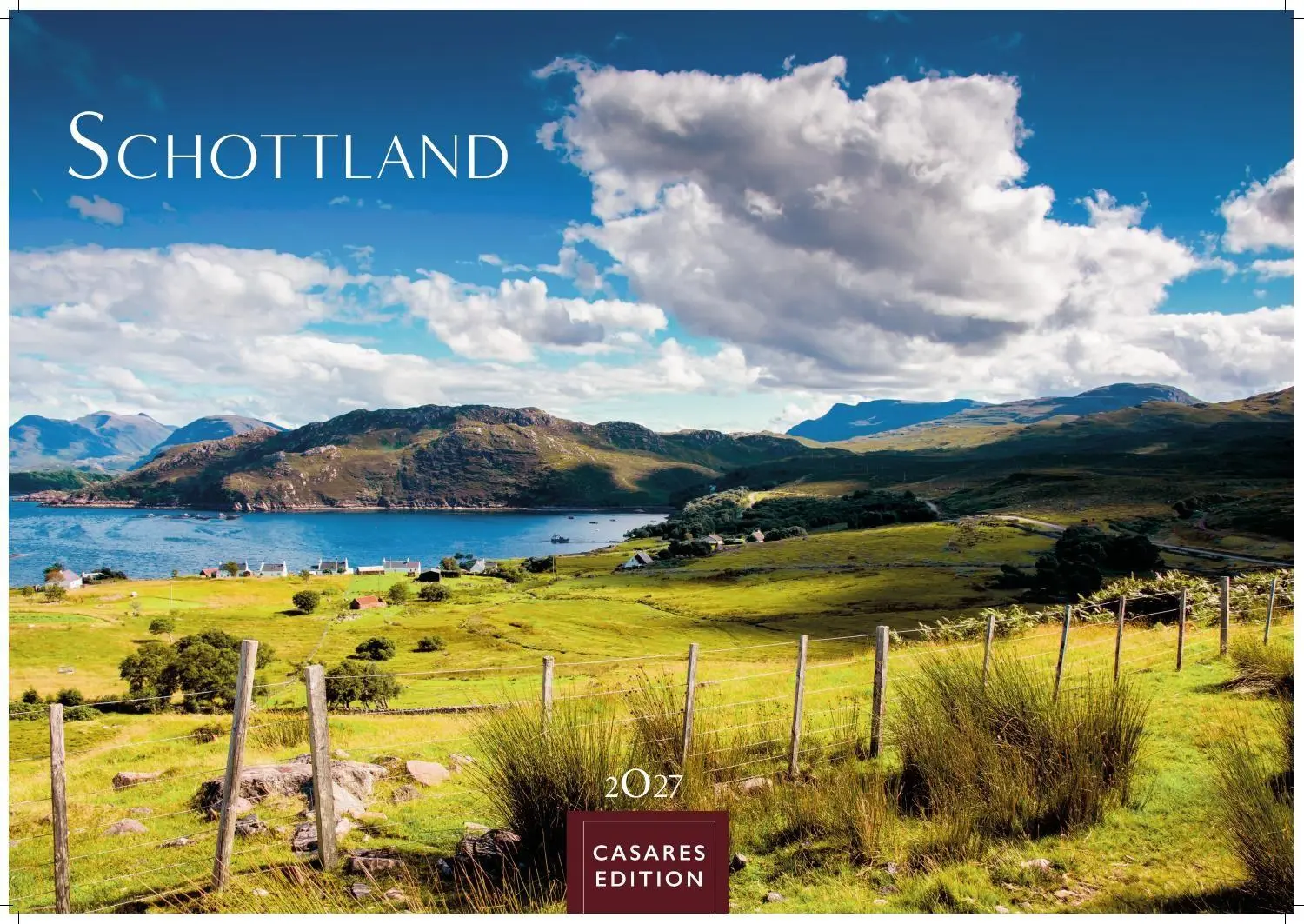 Cover: 9781835248621 | Schottland Kalender 2027 - Wandkalender Fotokalender England...
