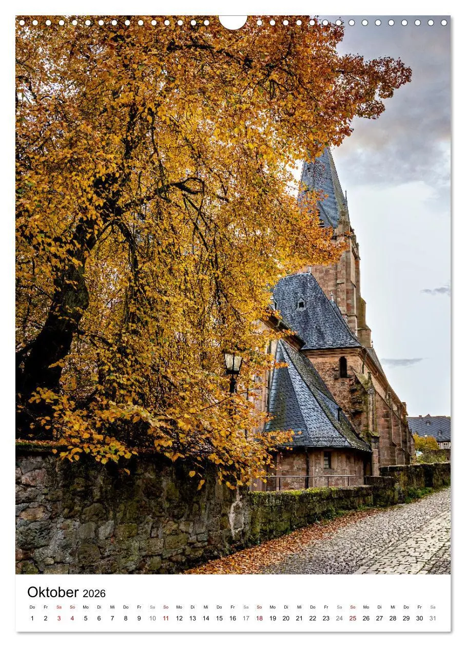 Bild: 9783457248621 | Marburg - Die Perle an der Lahn (Wandkalender 2026 DIN A3 hoch),...