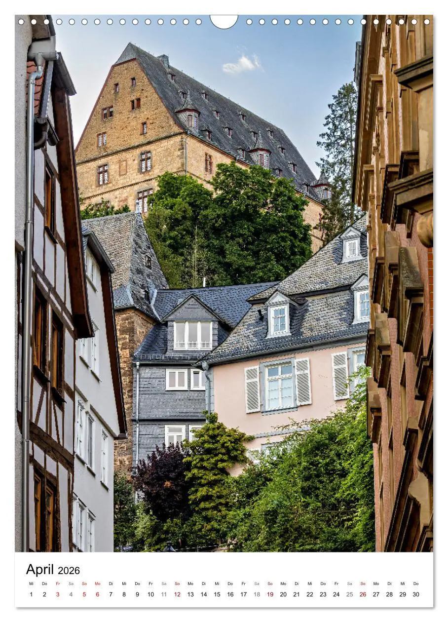 Bild: 9783457248621 | Marburg - Die Perle an der Lahn (Wandkalender 2026 DIN A3 hoch),...