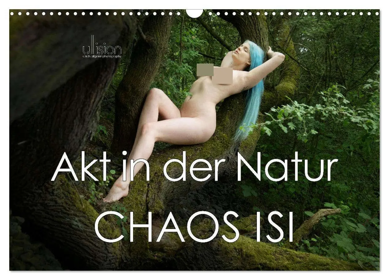Cover: 9783457558621 | Akt in der Natur - Chaos Isi (Wandkalender 2026 DIN A3 quer),...