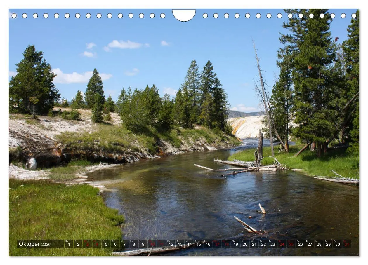Bild: 9783457868621 | Farben des Yellowstone National Park 2026 (Wandkalender 2026 DIN A4...