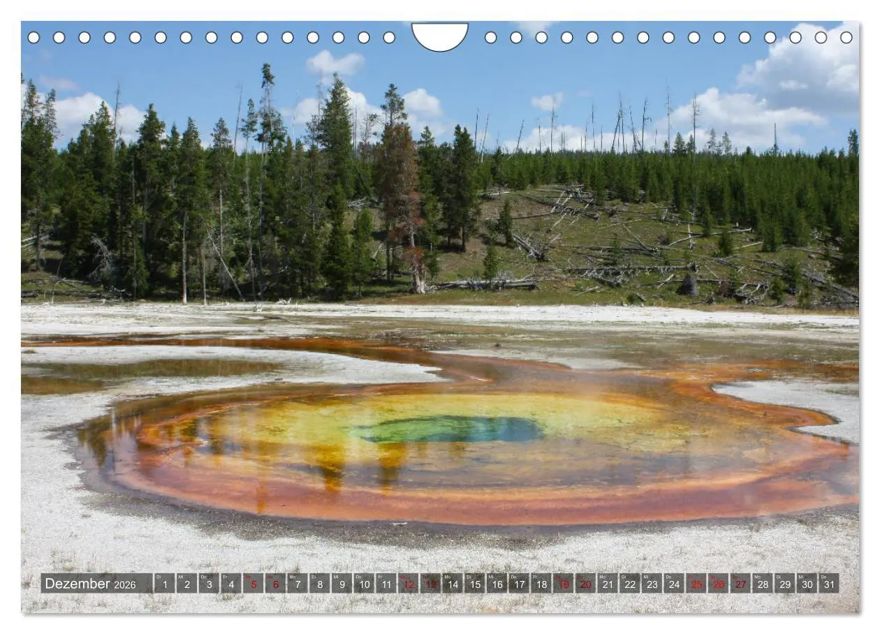 Bild: 9783457868621 | Farben des Yellowstone National Park 2026 (Wandkalender 2026 DIN A4...