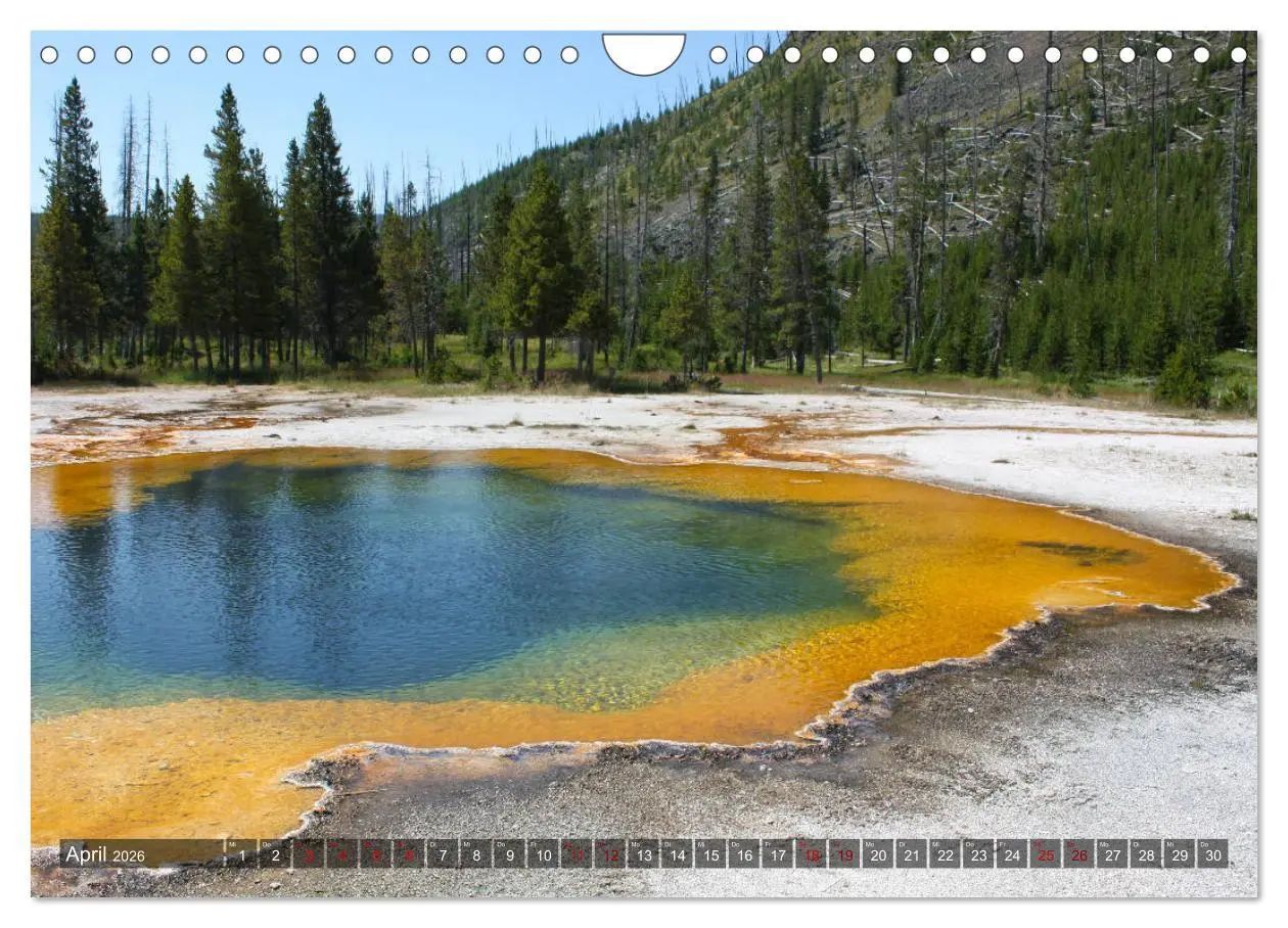 Bild: 9783457868621 | Farben des Yellowstone National Park 2026 (Wandkalender 2026 DIN A4...