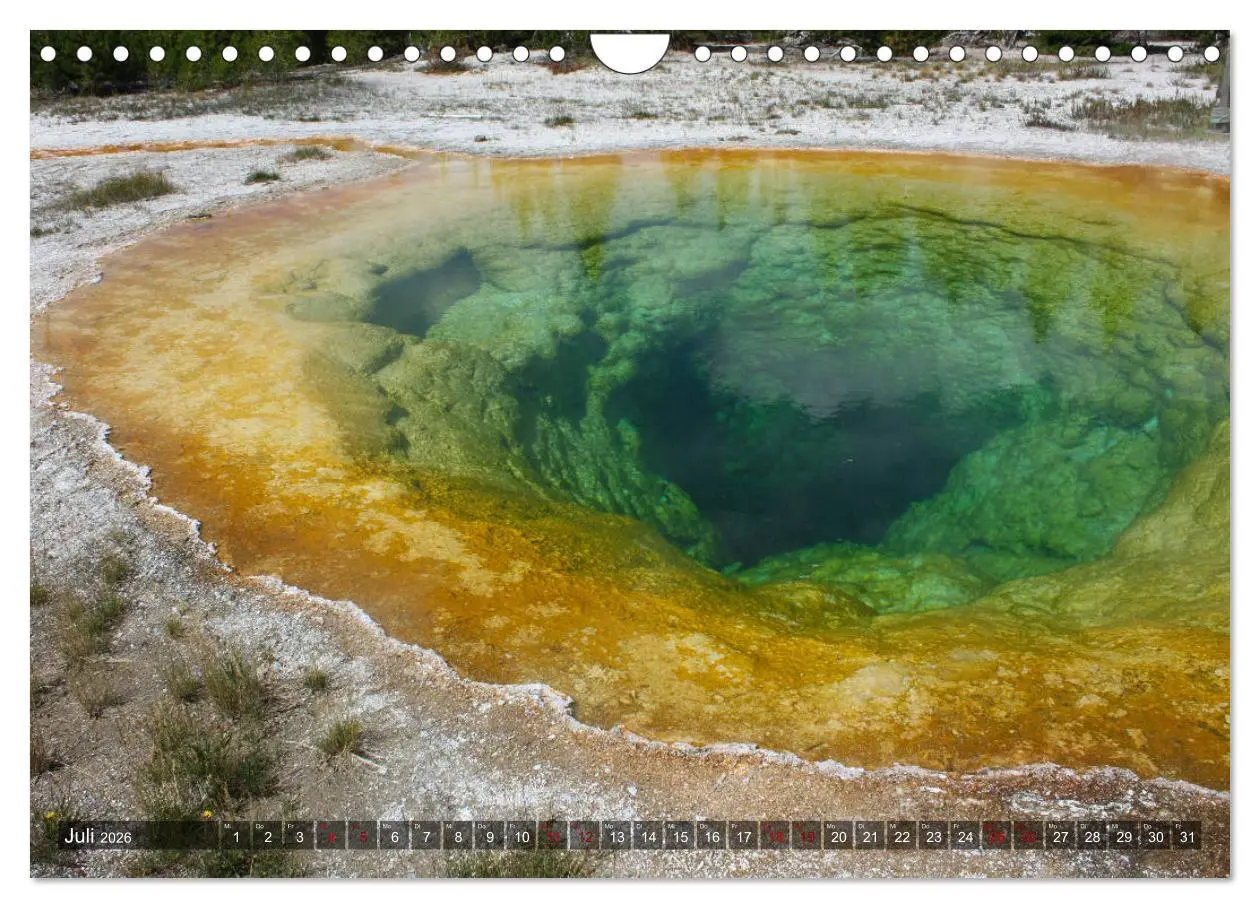 Bild: 9783457868621 | Farben des Yellowstone National Park 2026 (Wandkalender 2026 DIN A4...