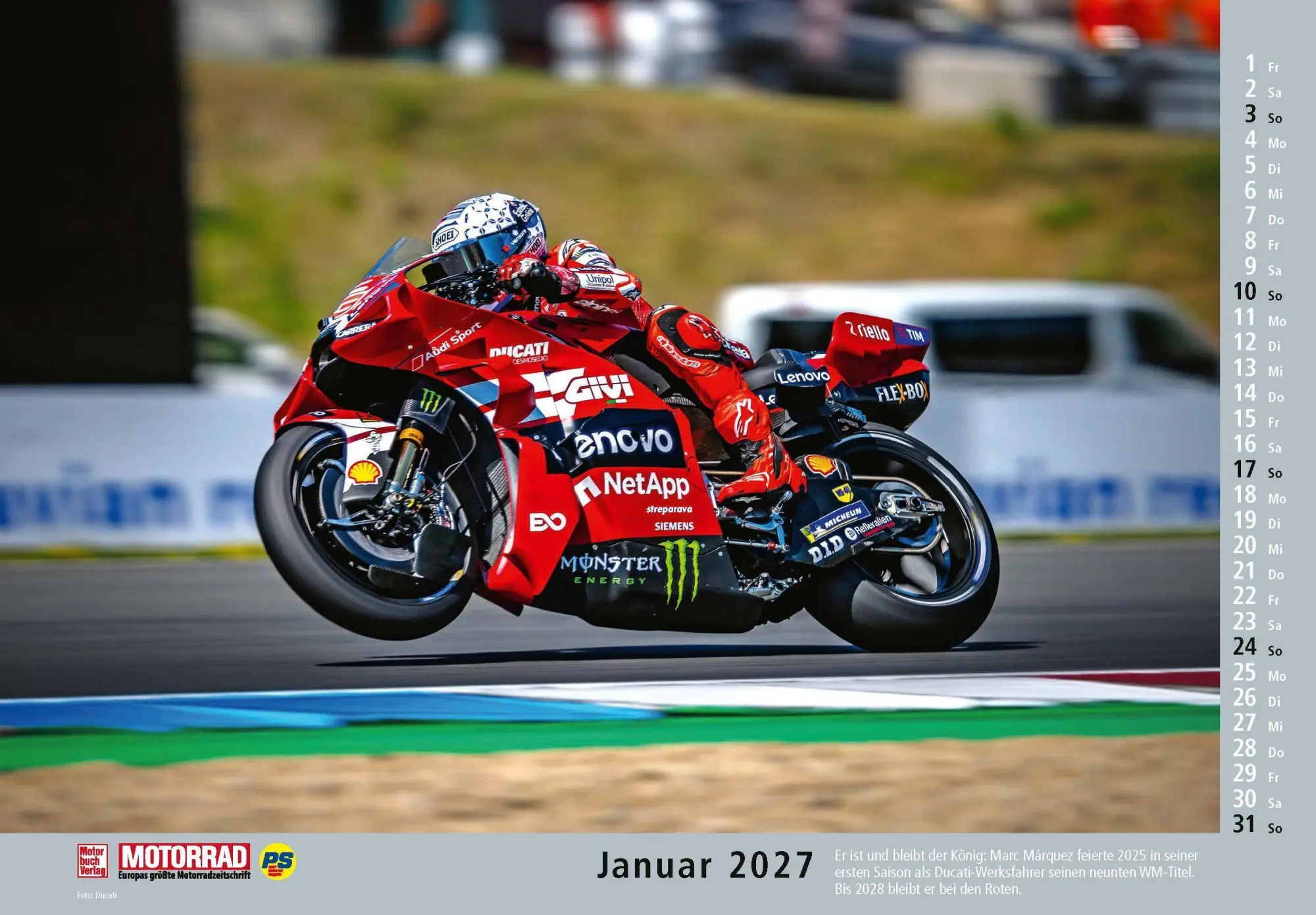 Bild: 9783613048621 | Motorrad Kalender 2027 | Kalender | 14 S. | Deutsch | 2027