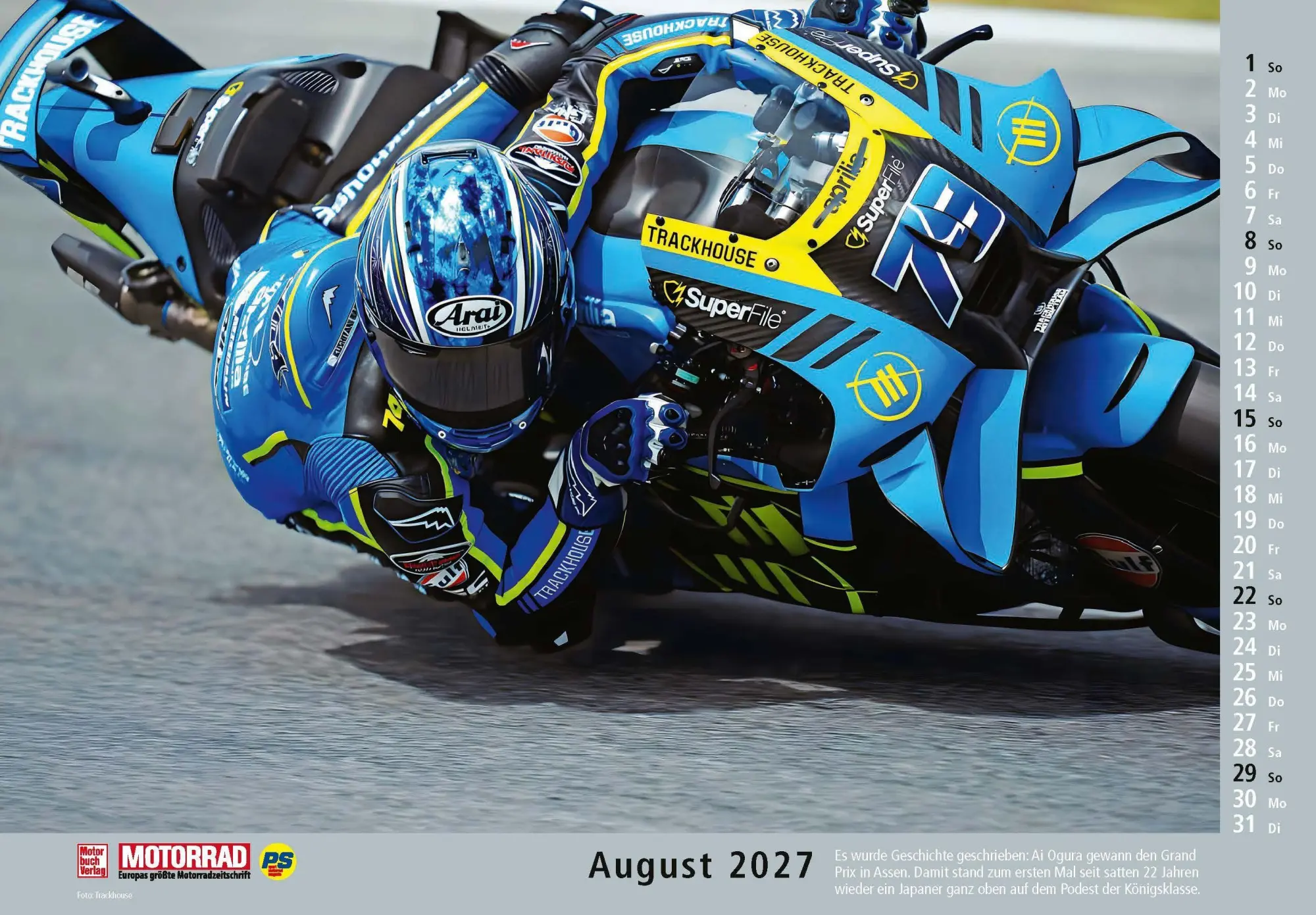 Bild: 9783613048621 | Motorrad Kalender 2027 | Kalender | 14 S. | Deutsch | 2027