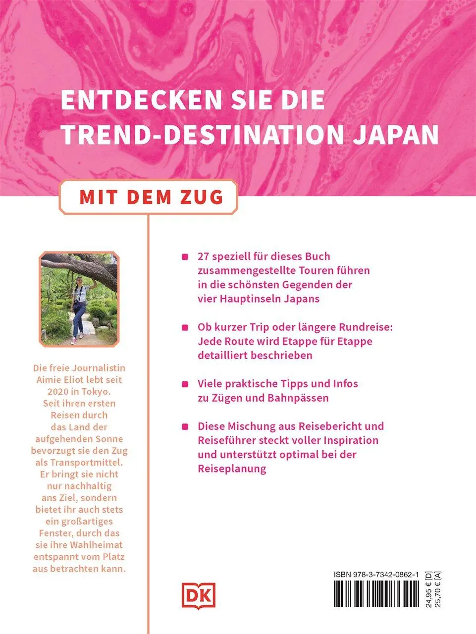 Rückseite: 9783734208621 | Japan - Die schönsten Zugreisen | Aimie Eliot | Taschenbuch | 224 S.