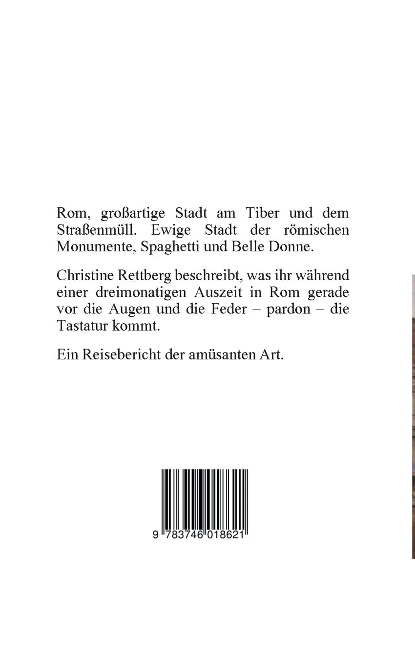 Rückseite: 9783746018621 | ... den Herbst in Rom | Christine Rettberg | Taschenbuch | 164 S.