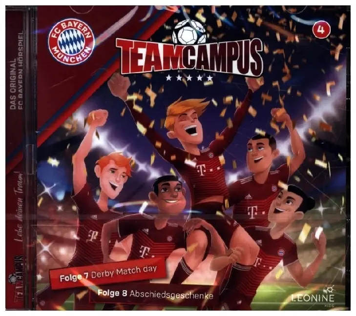 Cover: 4061229268721 | FC Bayern Team Campus. Tl.4, 1 Audio-CD | Various | Audio-CD | 48 Min.
