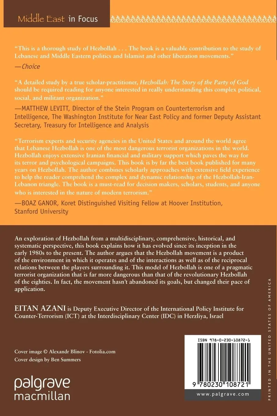 Rückseite: 9780230108721 | Hezbollah: The Story of the Party of God | E. Azani | Taschenbuch | xi