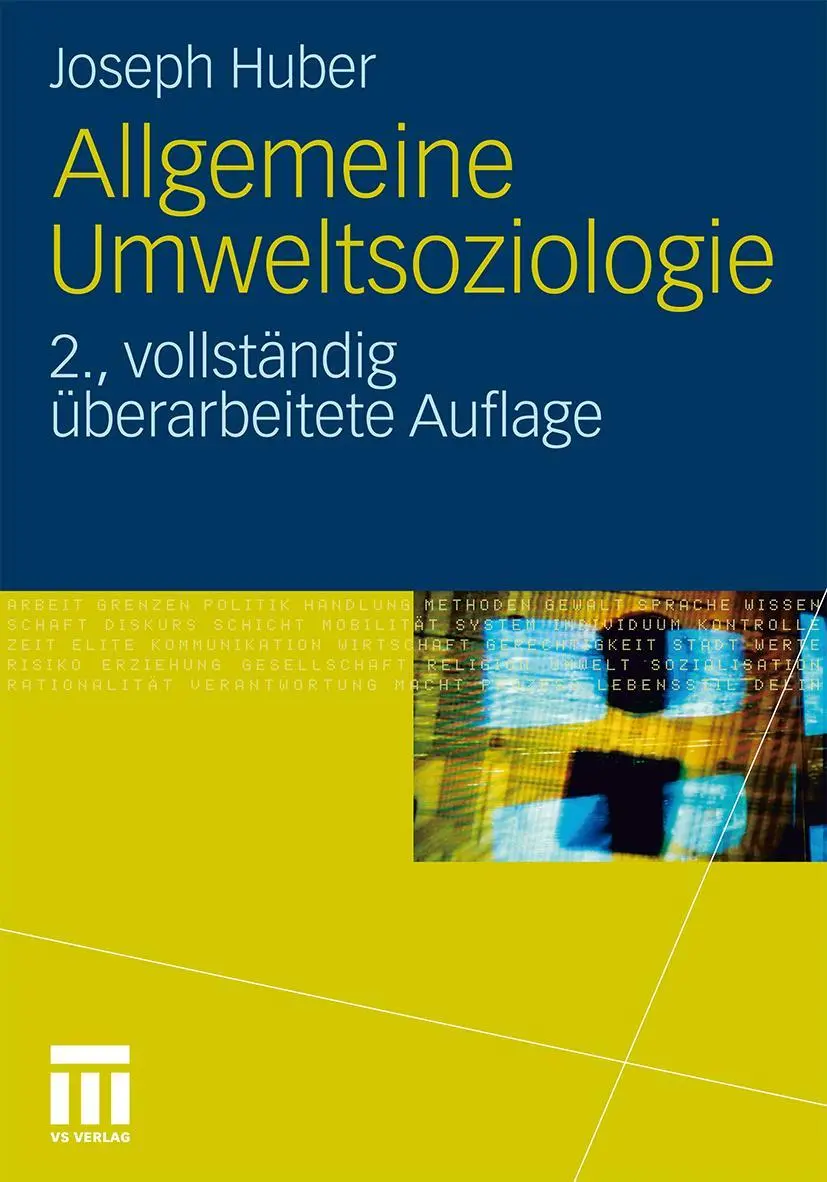 Cover: 9783531178721 | Allgemeine Umweltsoziologie | Joseph Huber | Taschenbuch | 353 S.