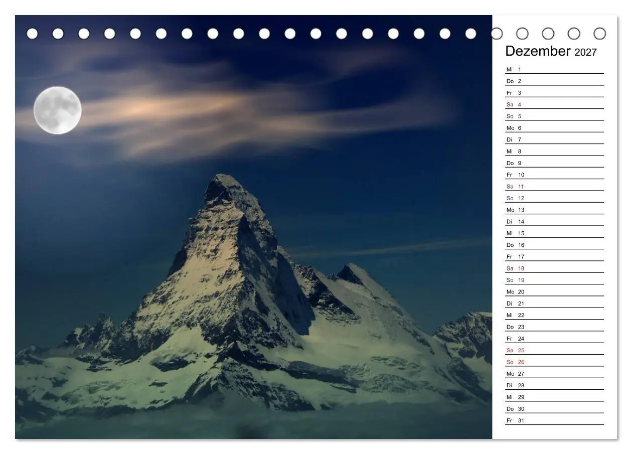 Bild: 9783569968721 | Matterhorn. Der Berg der Berge (Tischkalender 2027 DIN A5 quer),...