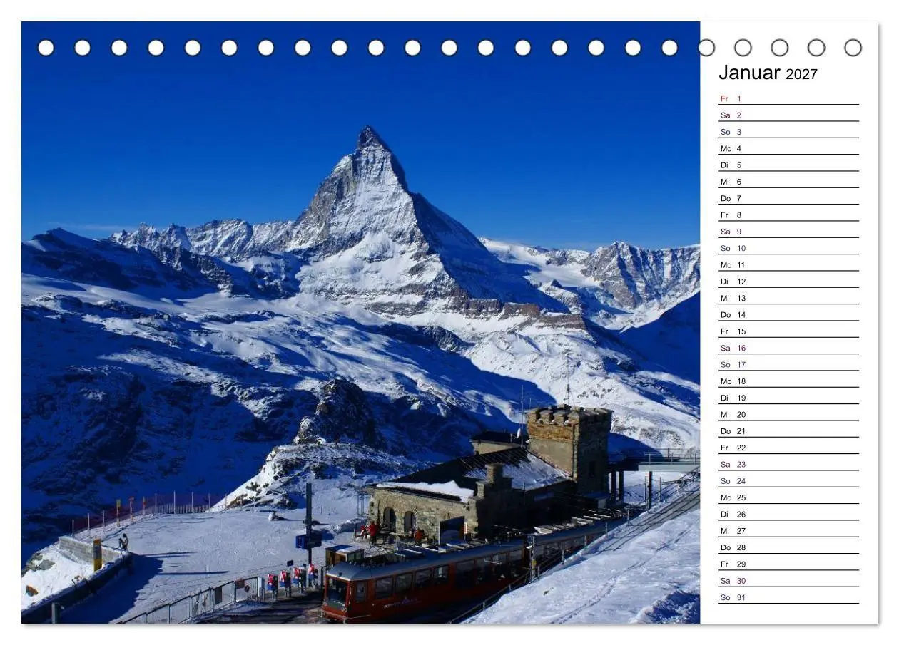 Bild: 9783569968721 | Matterhorn. Der Berg der Berge (Tischkalender 2027 DIN A5 quer),...
