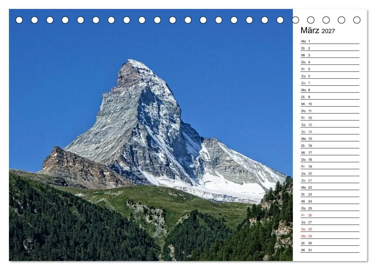 Bild: 9783569968721 | Matterhorn. Der Berg der Berge (Tischkalender 2027 DIN A5 quer),...