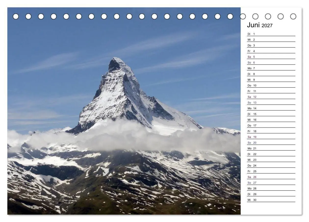 Bild: 9783569968721 | Matterhorn. Der Berg der Berge (Tischkalender 2027 DIN A5 quer),...