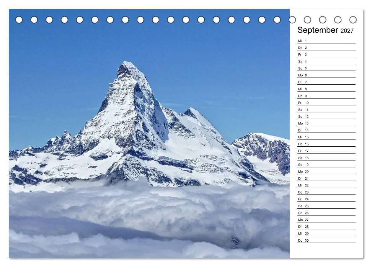 Bild: 9783569968721 | Matterhorn. Der Berg der Berge (Tischkalender 2027 DIN A5 quer),...
