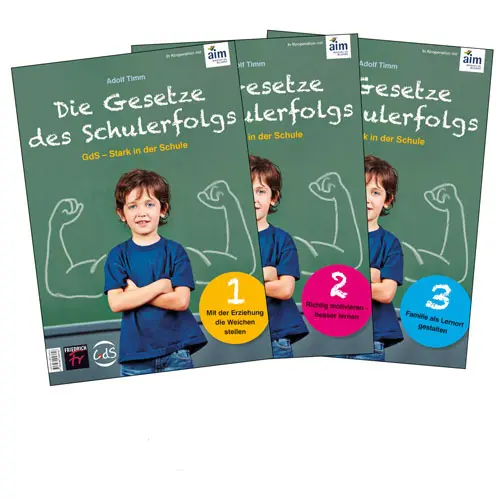Cover: 9783780048721 | Die Gesetze des Schulerfolgs: Wegweiser für Eltern, m. 3 Buch, 3 Teile