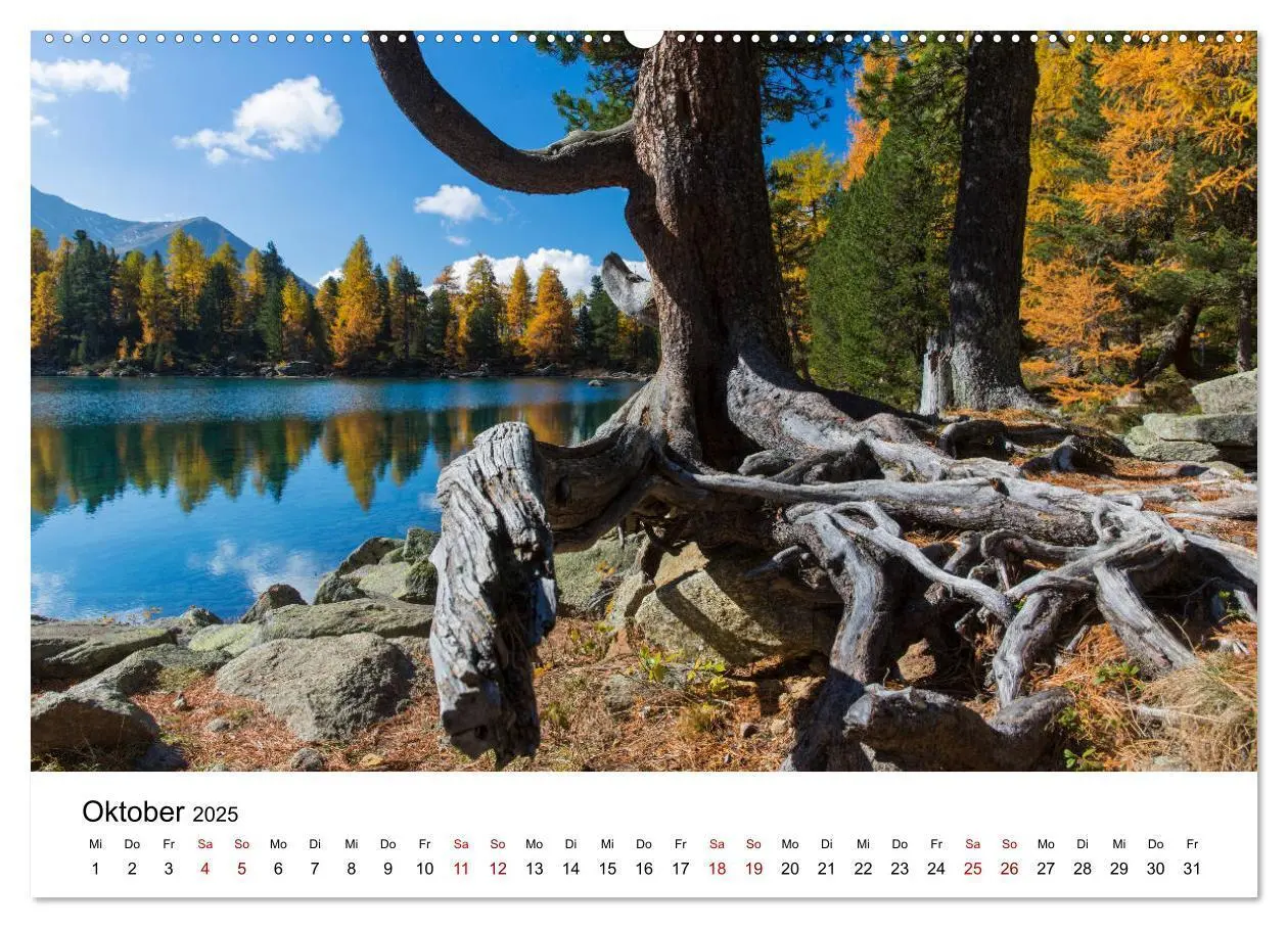 Bild: 9783435448821 | Graubünden - Land der 150 Täler (Wandkalender 2025 DIN A2 quer),...