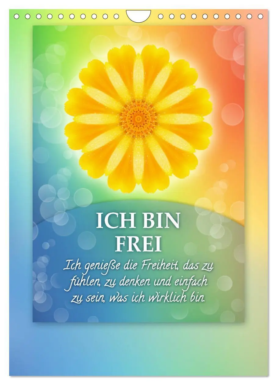 Bild: 9783435998821 | ICH BIN Licht und Liebe - Kalender (Wandkalender 2025 DIN A4 hoch),...
