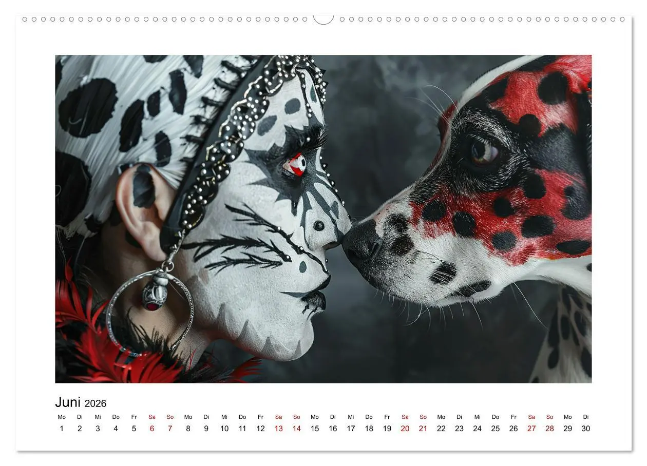 Bild: 9783457398821 | Dalmatinergirls (Wandkalender 2026 DIN A2 quer), CALVENDO...