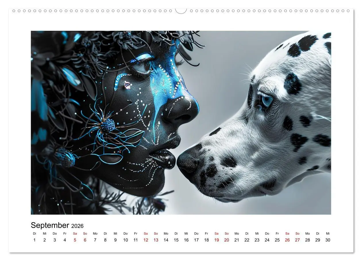 Bild: 9783457398821 | Dalmatinergirls (Wandkalender 2026 DIN A2 quer), CALVENDO...