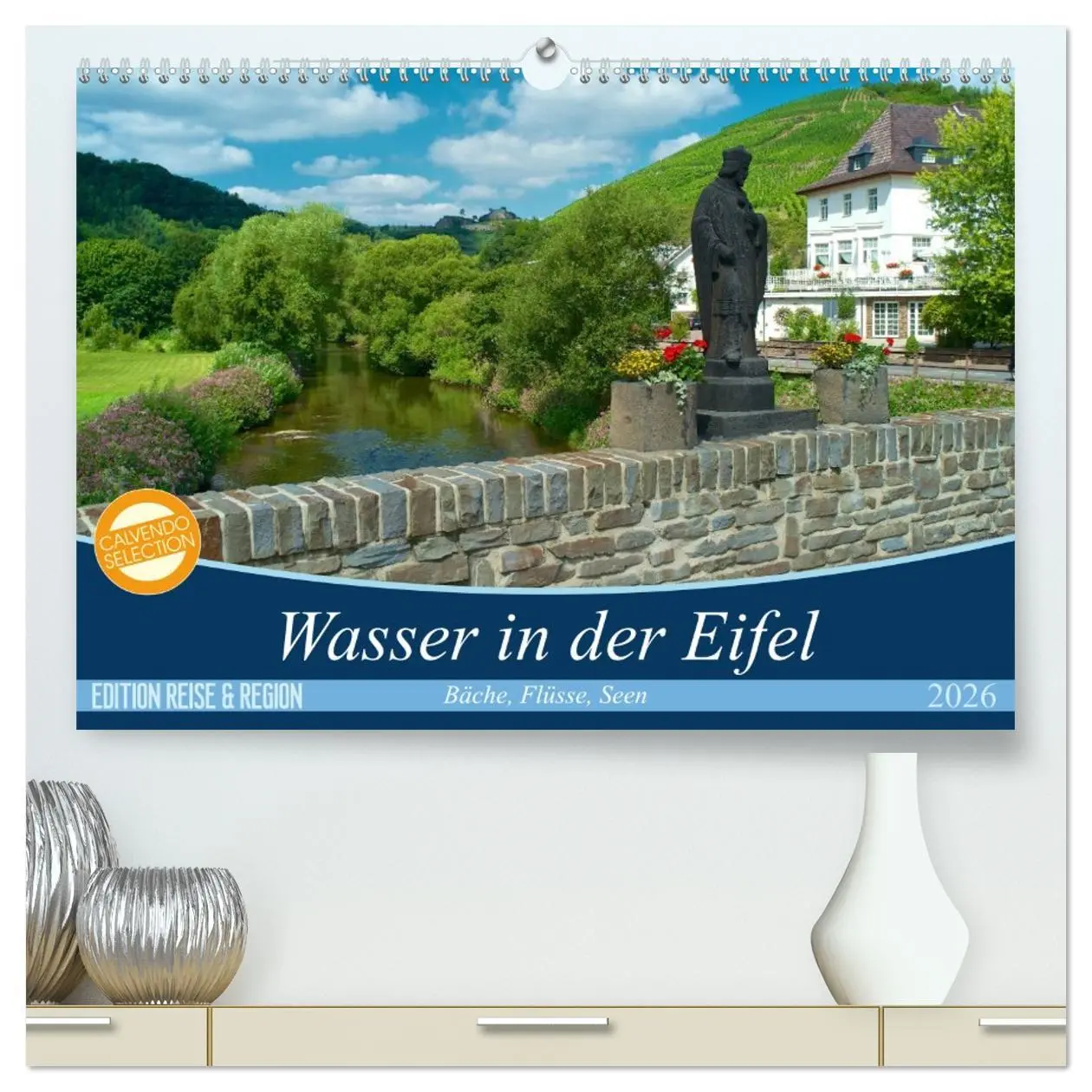 Cover: 9783516178821 | Bäche, Flüsse, Seen - Wasser in der Eifel (hochwertiger Premium...