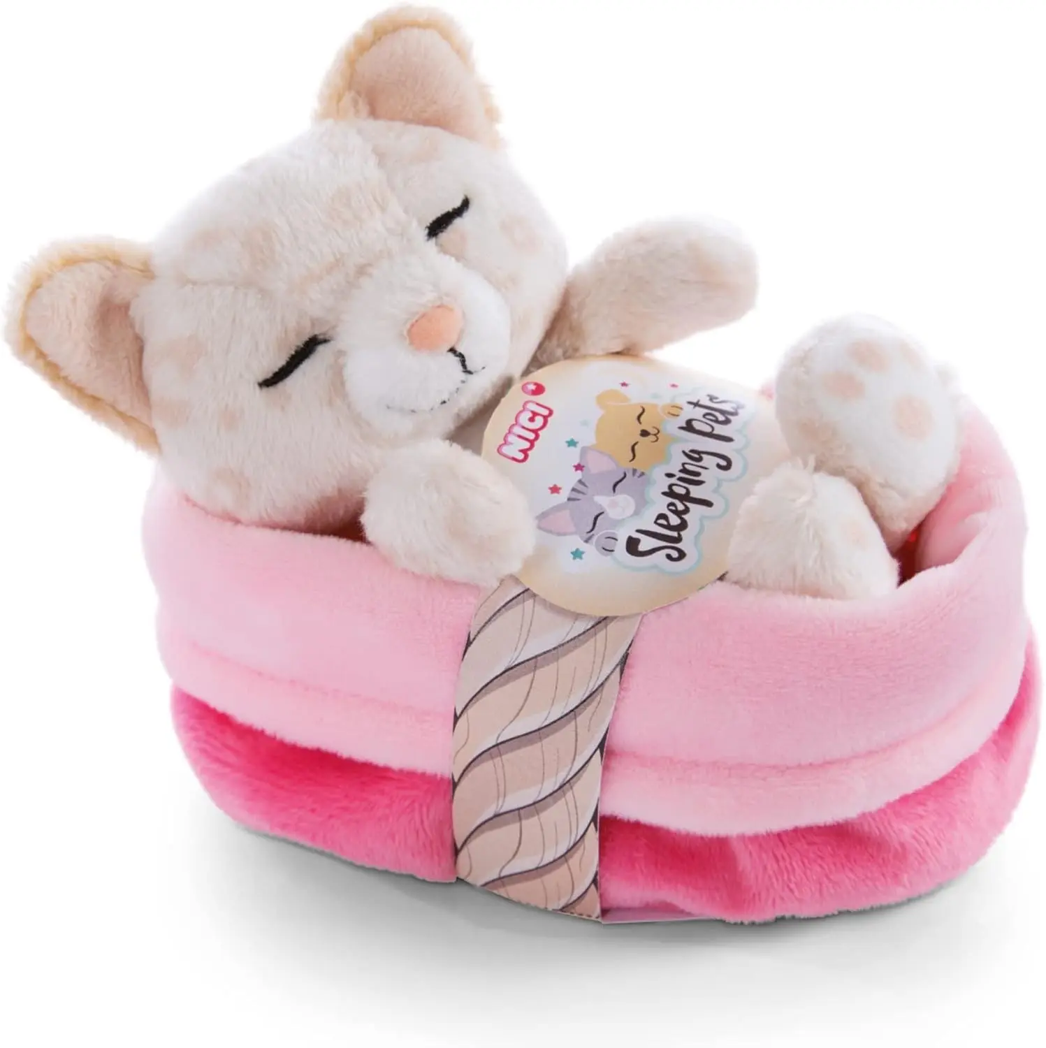 Cover: 4012390478921 | Nici 47892 Kuscheltier Kätzchen mit Leopardenmuster 12cm | 47892