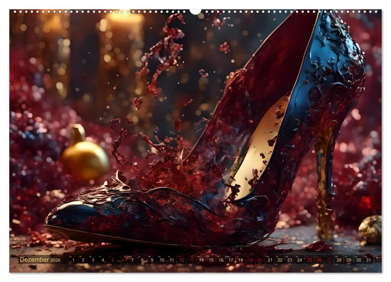 Bild: 9783457388921 | High Heels in Szene gesetzt (hochwertiger Premium Wandkalender 2026...