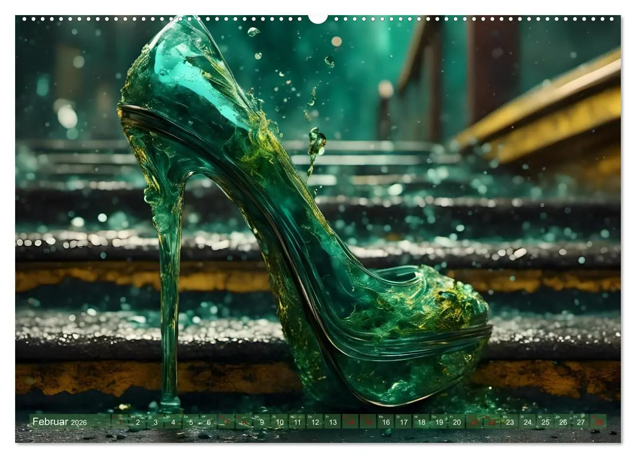 Bild: 9783457388921 | High Heels in Szene gesetzt (hochwertiger Premium Wandkalender 2026...
