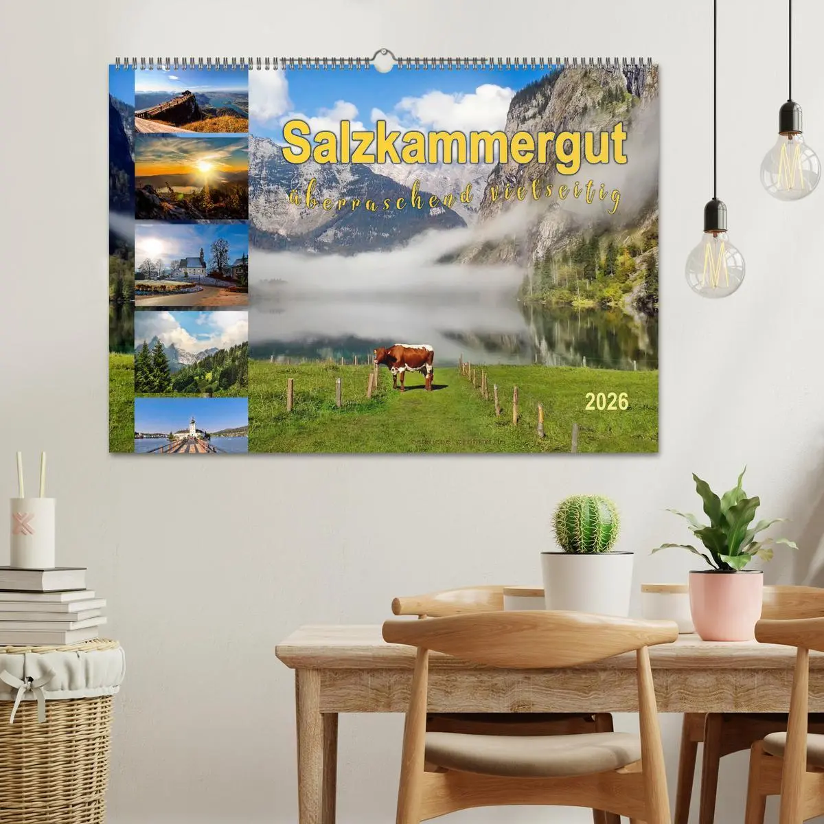 Bild: 9783457908921 | Salzkammergut, überraschend vielseitig (Wandkalender 2026 DIN A2...