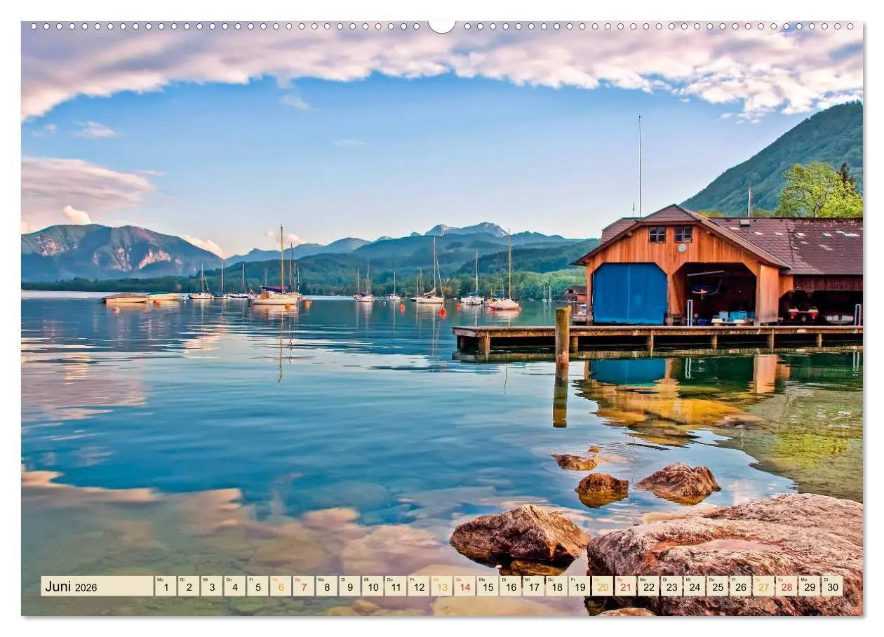 Bild: 9783457908921 | Salzkammergut, überraschend vielseitig (Wandkalender 2026 DIN A2...