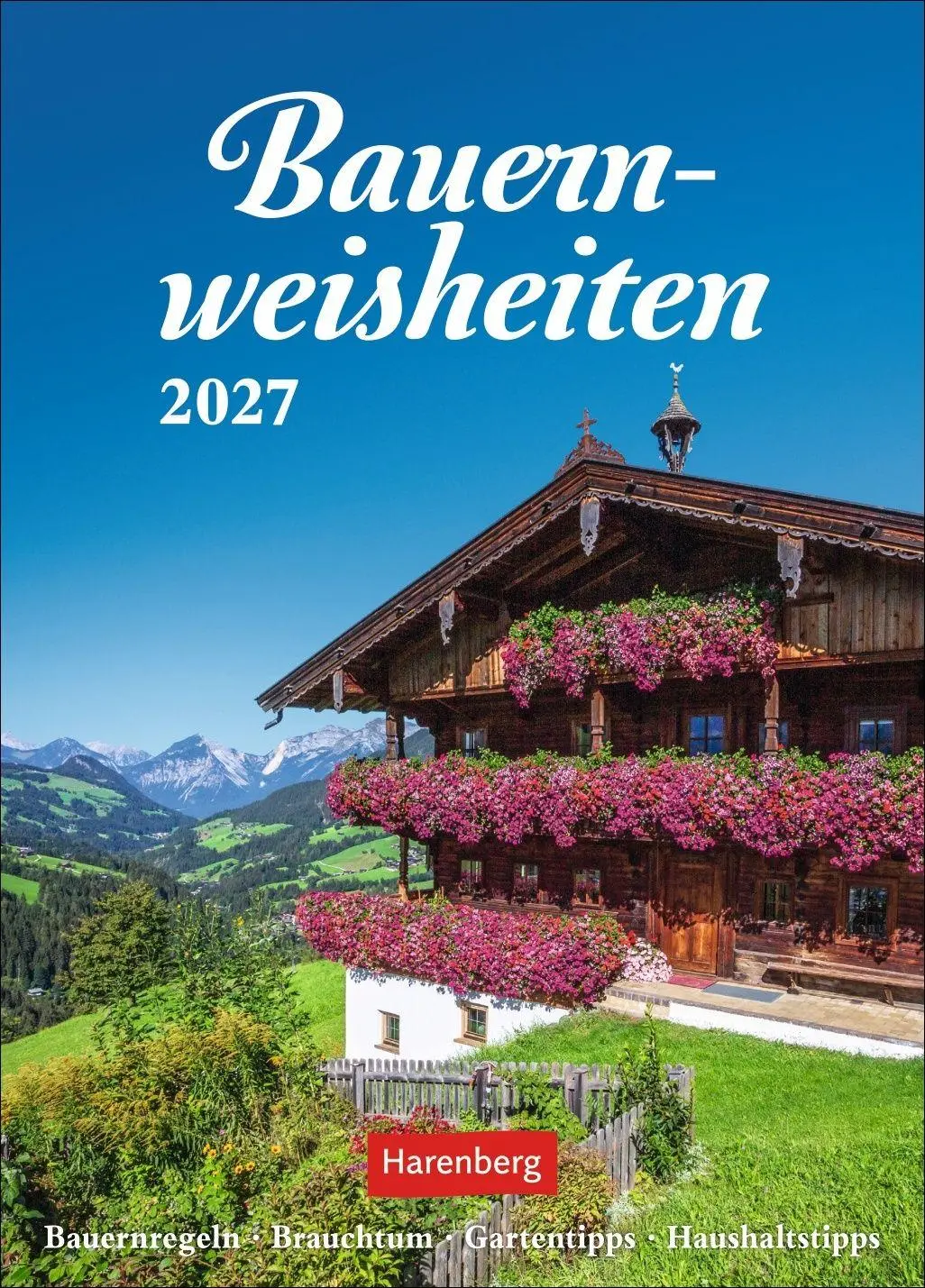 Cover: 9783840038921 | Bauernweisheiten Wochenkalender 2027 - Bauernregeln, Brauchtum,...