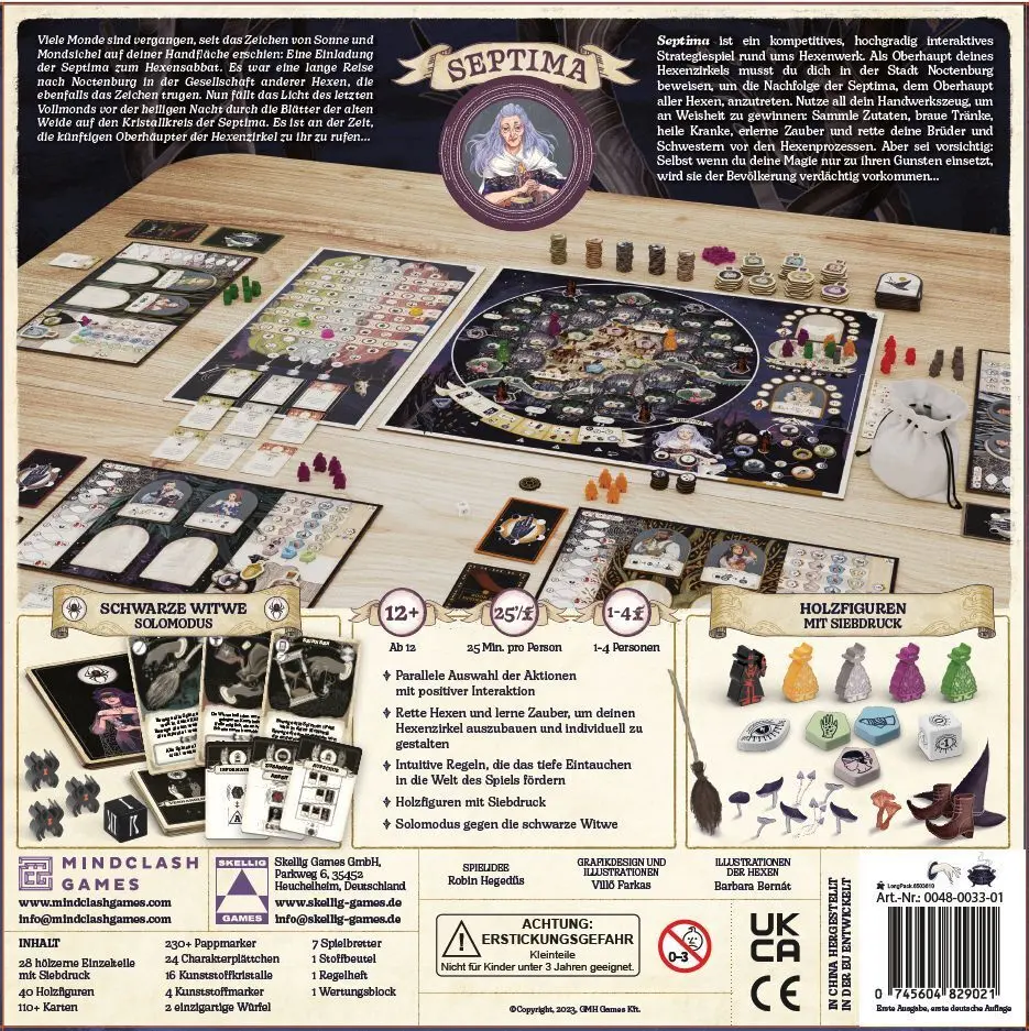 Bild: 745604829021 | Septima | Robin Hegeds | Spiel | 1476-1645 | Deutsch | 2023