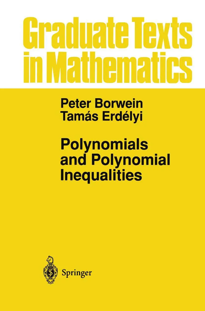 Cover: 9781461269021 | Polynomials and Polynomial Inequalities | Tamas Erdelyi (u. a.) | Buch