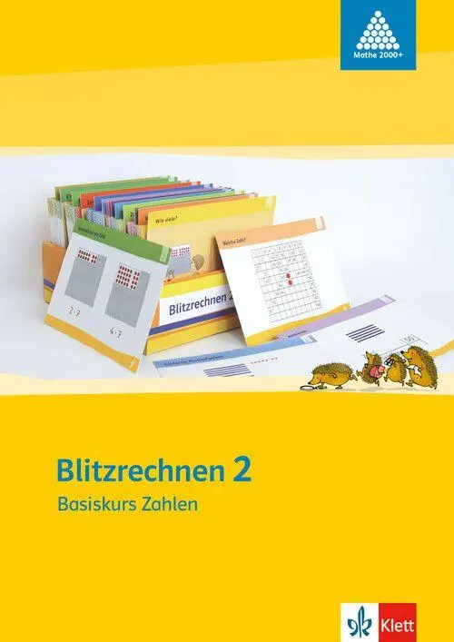 Cover: 9783122009021 | Blitzrechnen 2 | Basiskurs Zahlen. Karteikarten | Günther Krauthausen