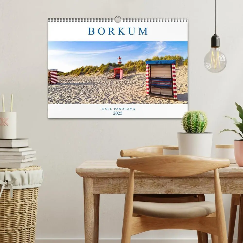 Bild: 9783435259021 | Borkum Inselpanorama (Wandkalender 2025 DIN A3 quer), CALVENDO...