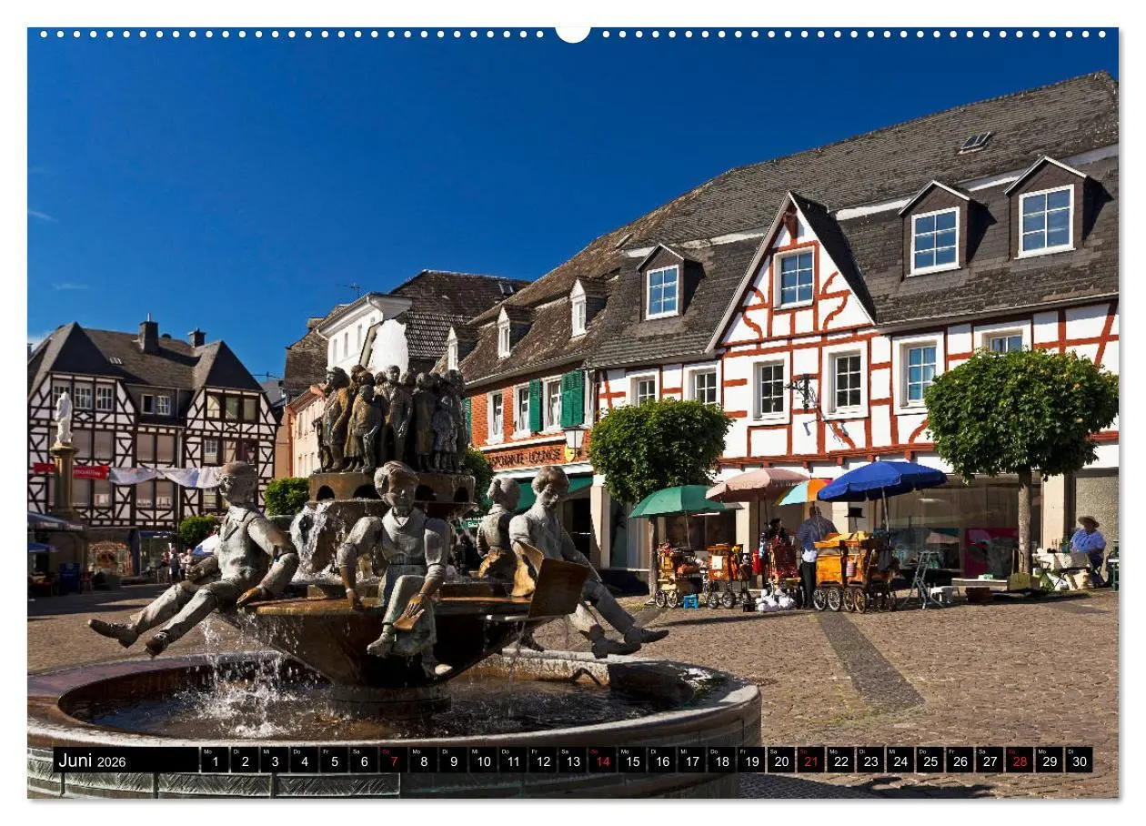 Bild: 9783457729021 | LINZ AM RHEIN (hochwertiger Premium Wandkalender 2026 DIN A2 quer),...