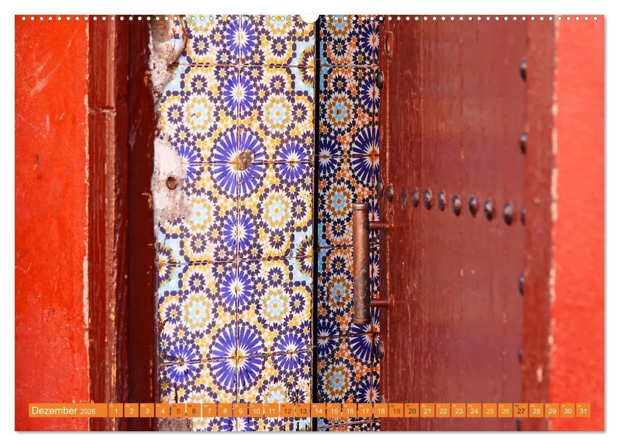 Bild: 9783457899021 | Marokkos Farben (Wandkalender 2026 DIN A2 quer), CALVENDO...