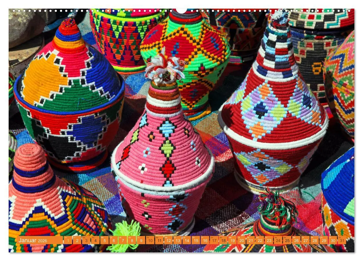 Bild: 9783457899021 | Marokkos Farben (Wandkalender 2026 DIN A2 quer), CALVENDO...