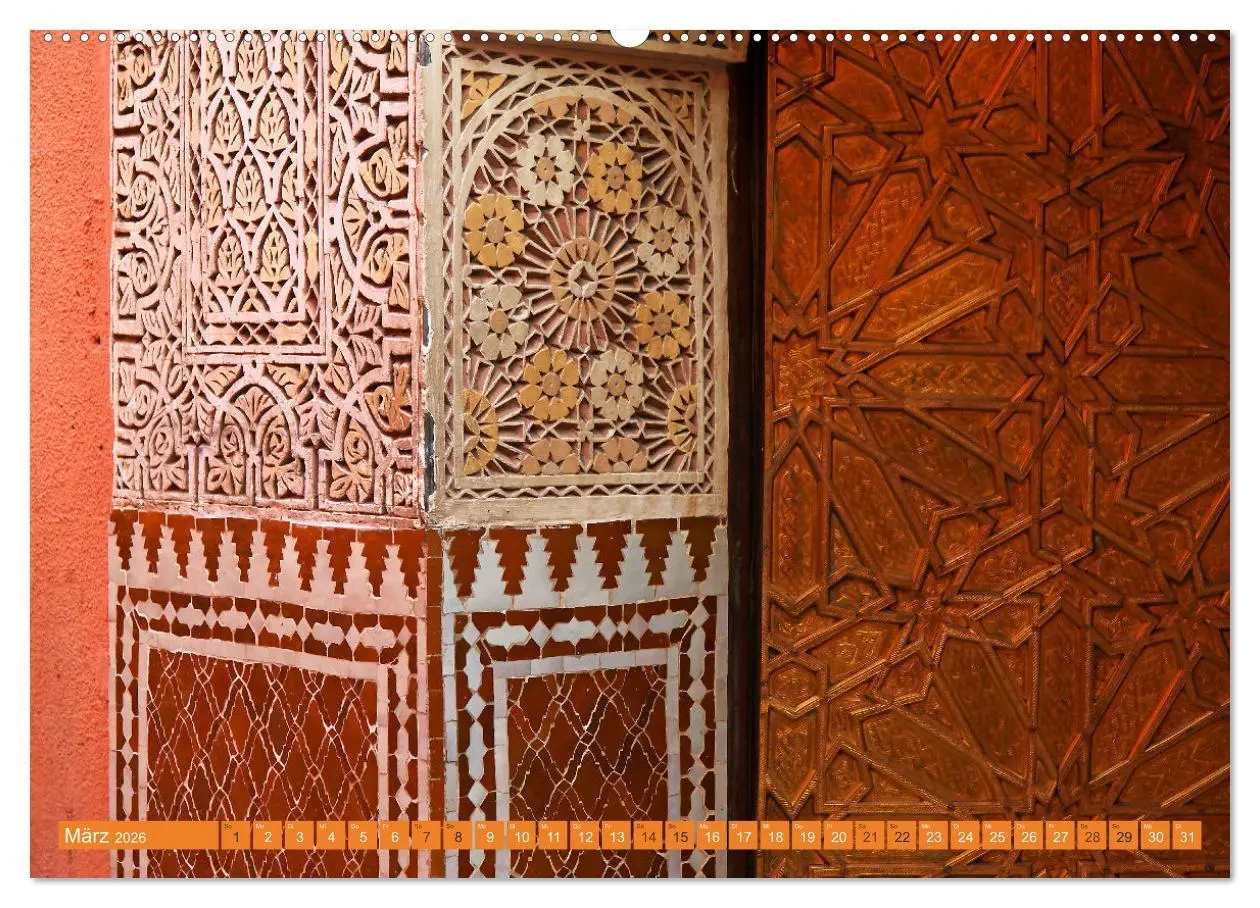 Bild: 9783457899021 | Marokkos Farben (Wandkalender 2026 DIN A2 quer), CALVENDO...