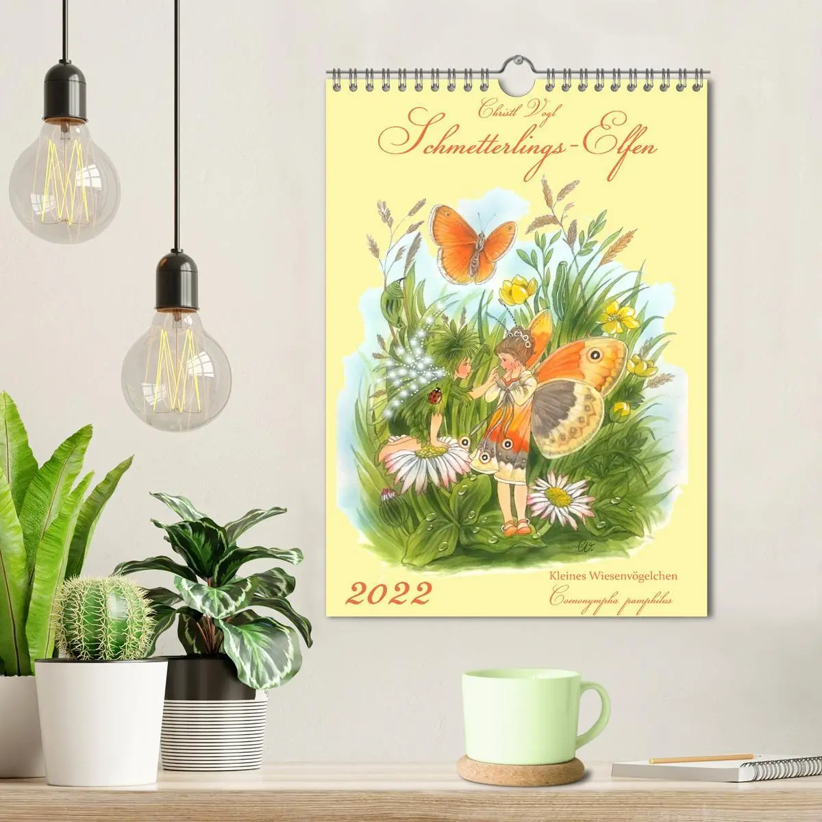 Bild: 9783516369021 | Schmetterlings-Elfen (Wandkalender 2026 DIN A4 hoch), CALVENDO...
