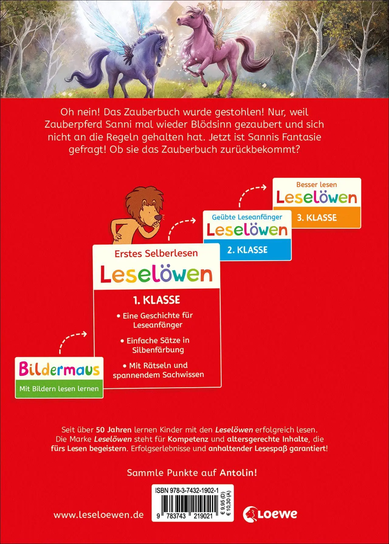 Bild: 9783743219021 | Leselöwen 1. Klasse - Die Magie der Zauberpferde | Ann-Katrin Heger