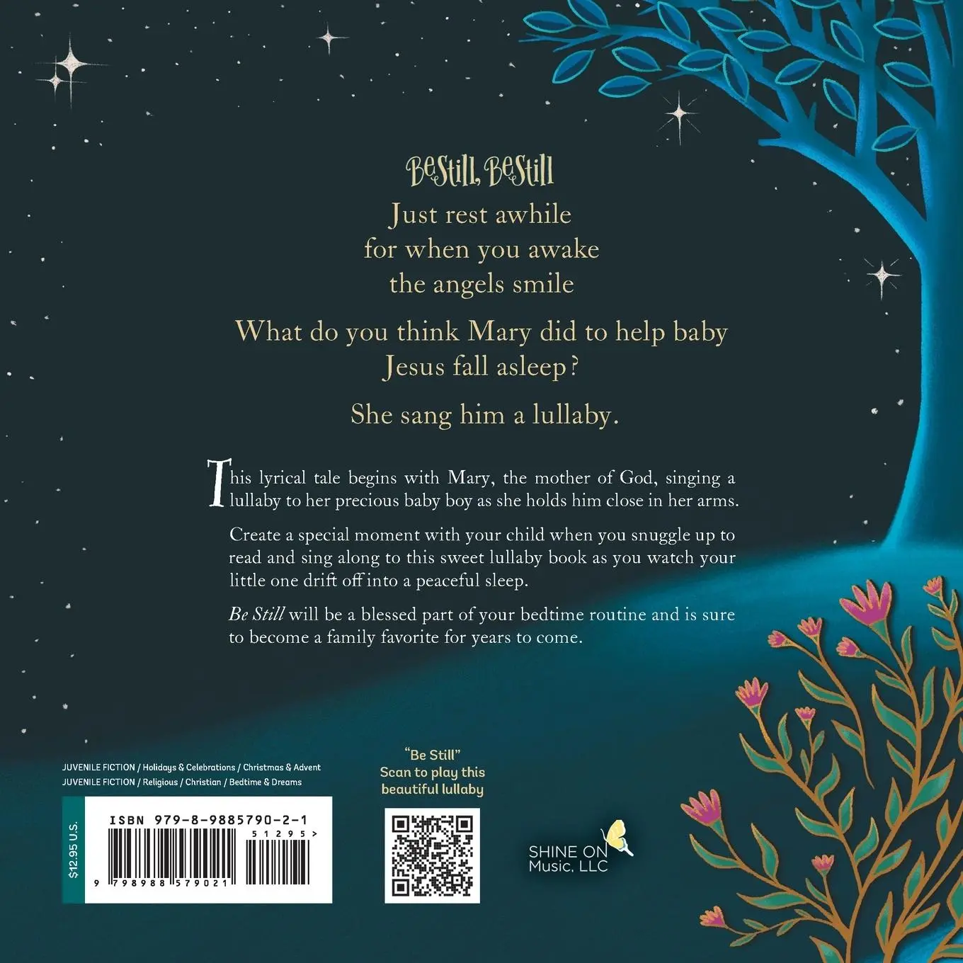 Rückseite: 9798988579021 | Be Still | A Mother's Lullaby | Karla Bauer | Taschenbuch | Englisch