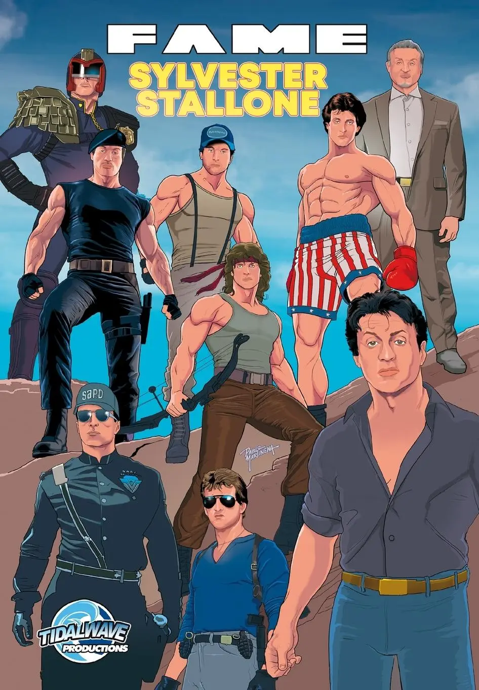 Cover: 9781966879121 | FAME | Sylvester Stallone | Michael Frizell (u. a.) | Taschenbuch